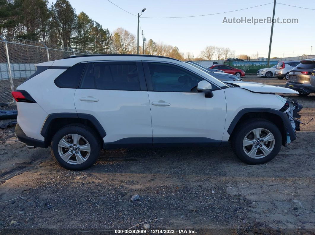 2019 Toyota Rav4 Xle White vin: 2T3W1RFV3KW032583