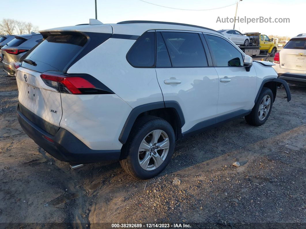 2019 Toyota Rav4 Xle White vin: 2T3W1RFV3KW032583