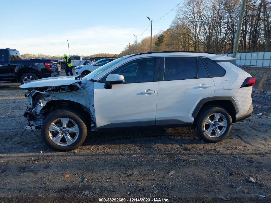 2019 Toyota Rav4 Xle White vin: 2T3W1RFV3KW032583