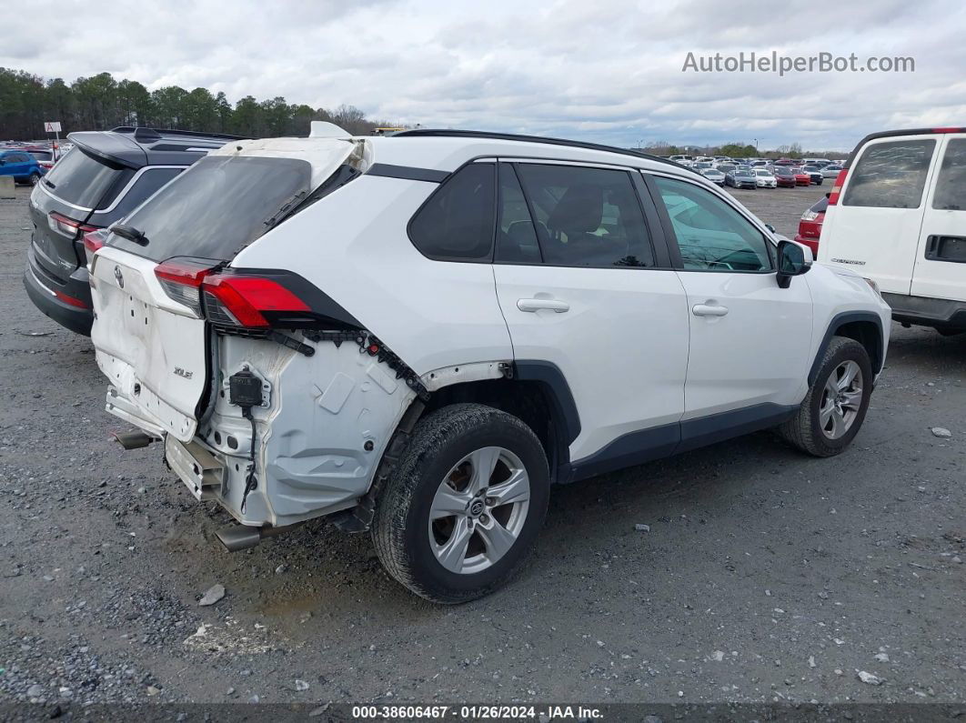 2019 Toyota Rav4 Xle White vin: 2T3W1RFV4KC003384