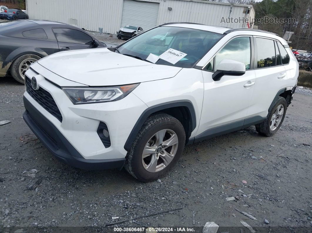 2019 Toyota Rav4 Xle Белый vin: 2T3W1RFV4KC003384