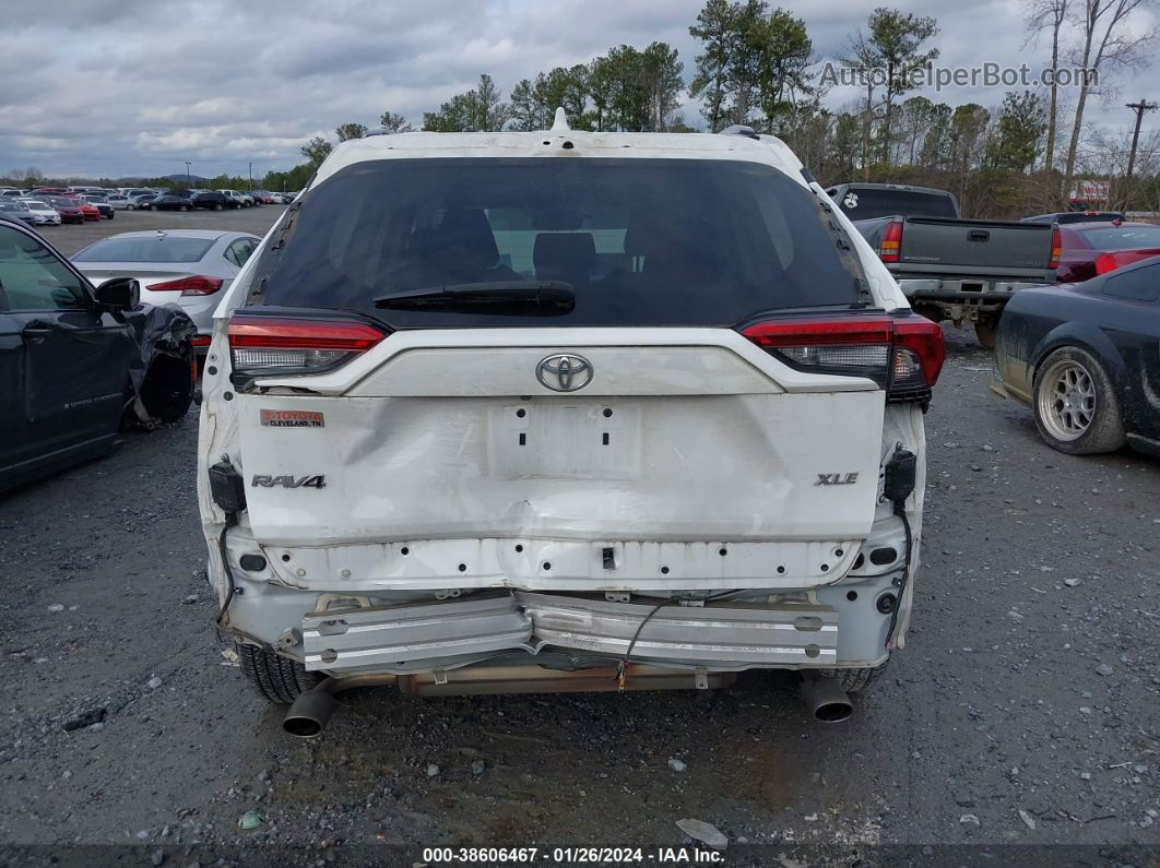 2019 Toyota Rav4 Xle White vin: 2T3W1RFV4KC003384