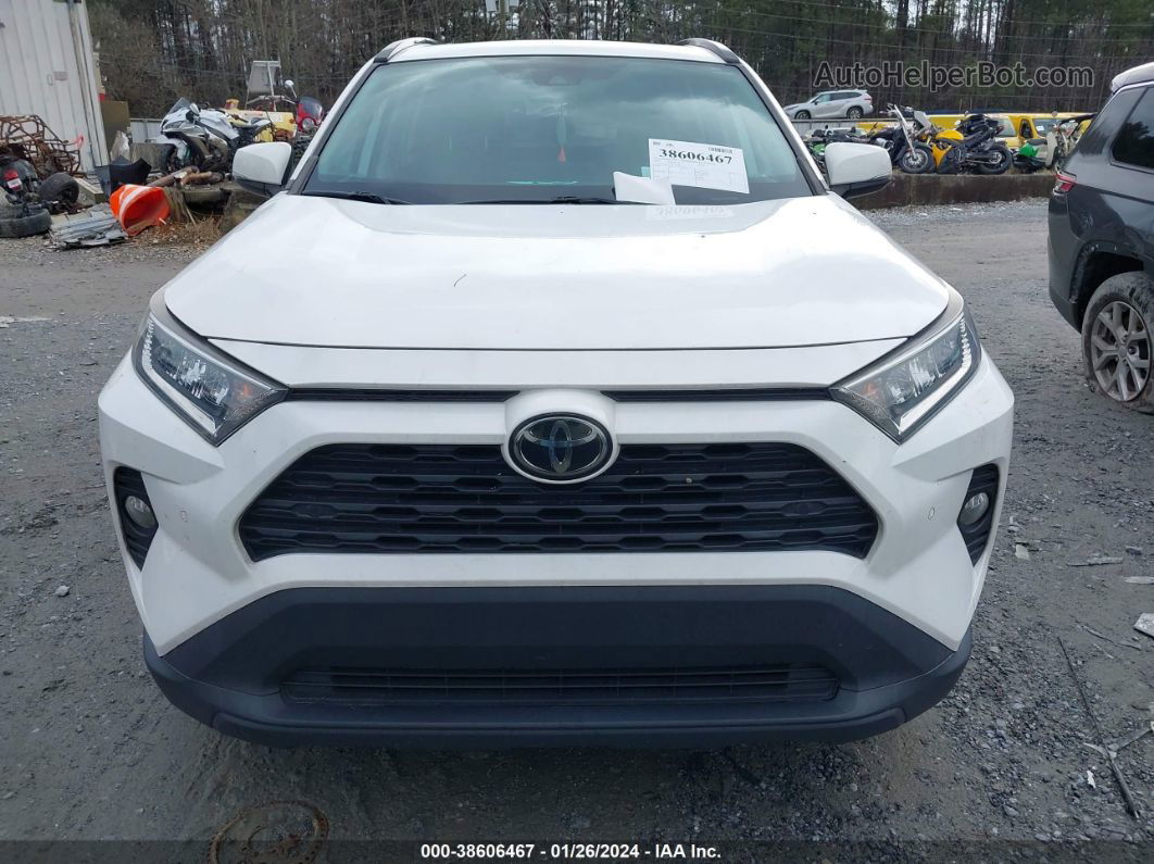 2019 Toyota Rav4 Xle Белый vin: 2T3W1RFV4KC003384