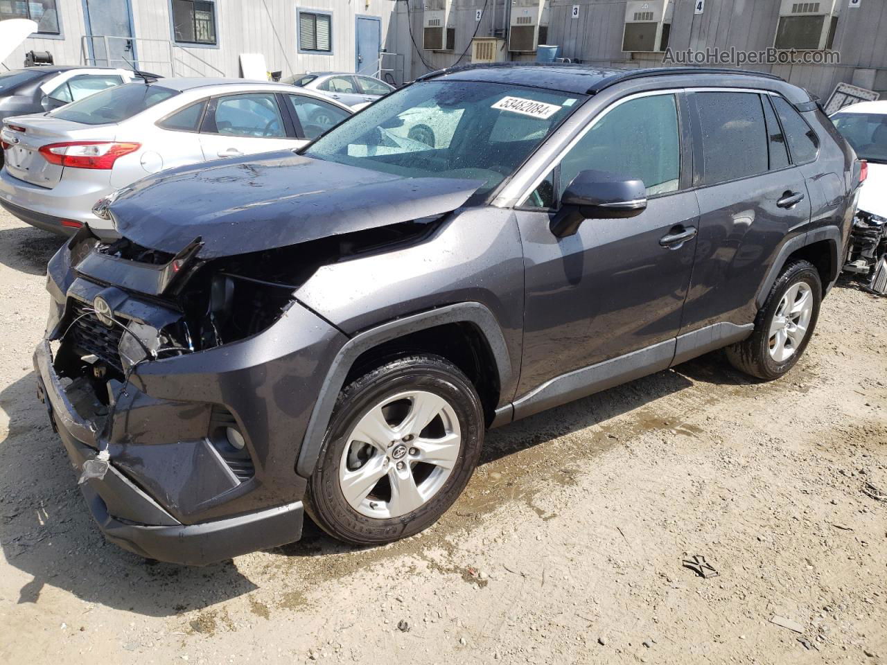 2020 Toyota Rav4 Xle Серый vin: 2T3W1RFV4LW087545