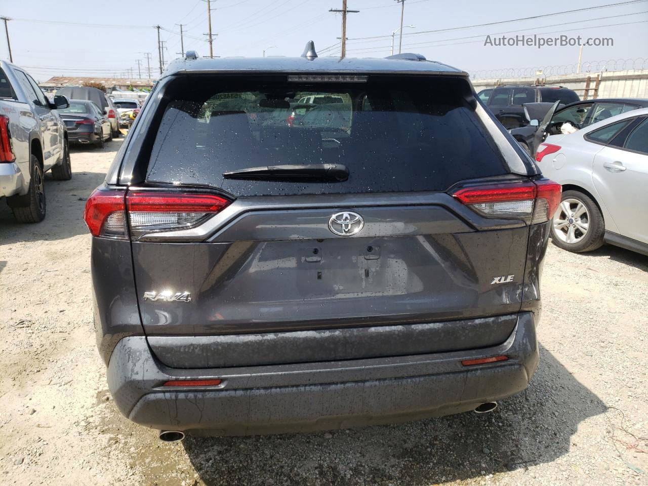 2020 Toyota Rav4 Xle Gray vin: 2T3W1RFV4LW087545