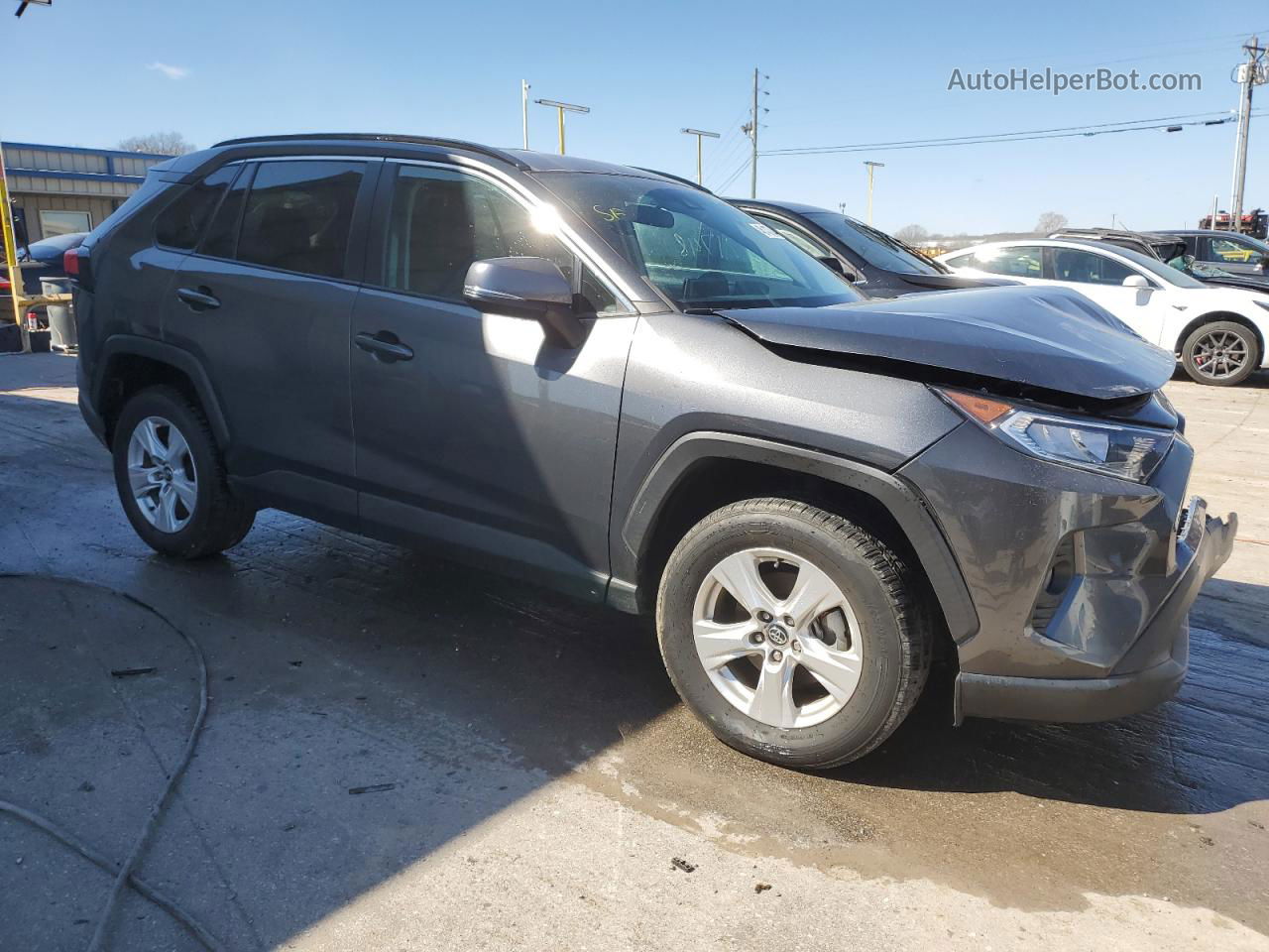 2021 Toyota Rav4 Xle Серый vin: 2T3W1RFV4MC097253