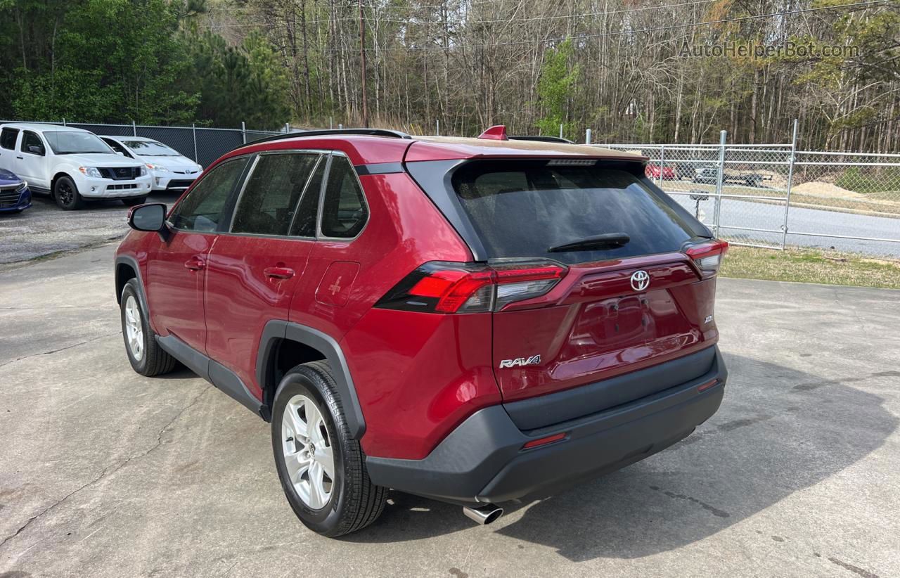 2021 Toyota Rav4 Xle Burgundy vin: 2T3W1RFV4MW134333