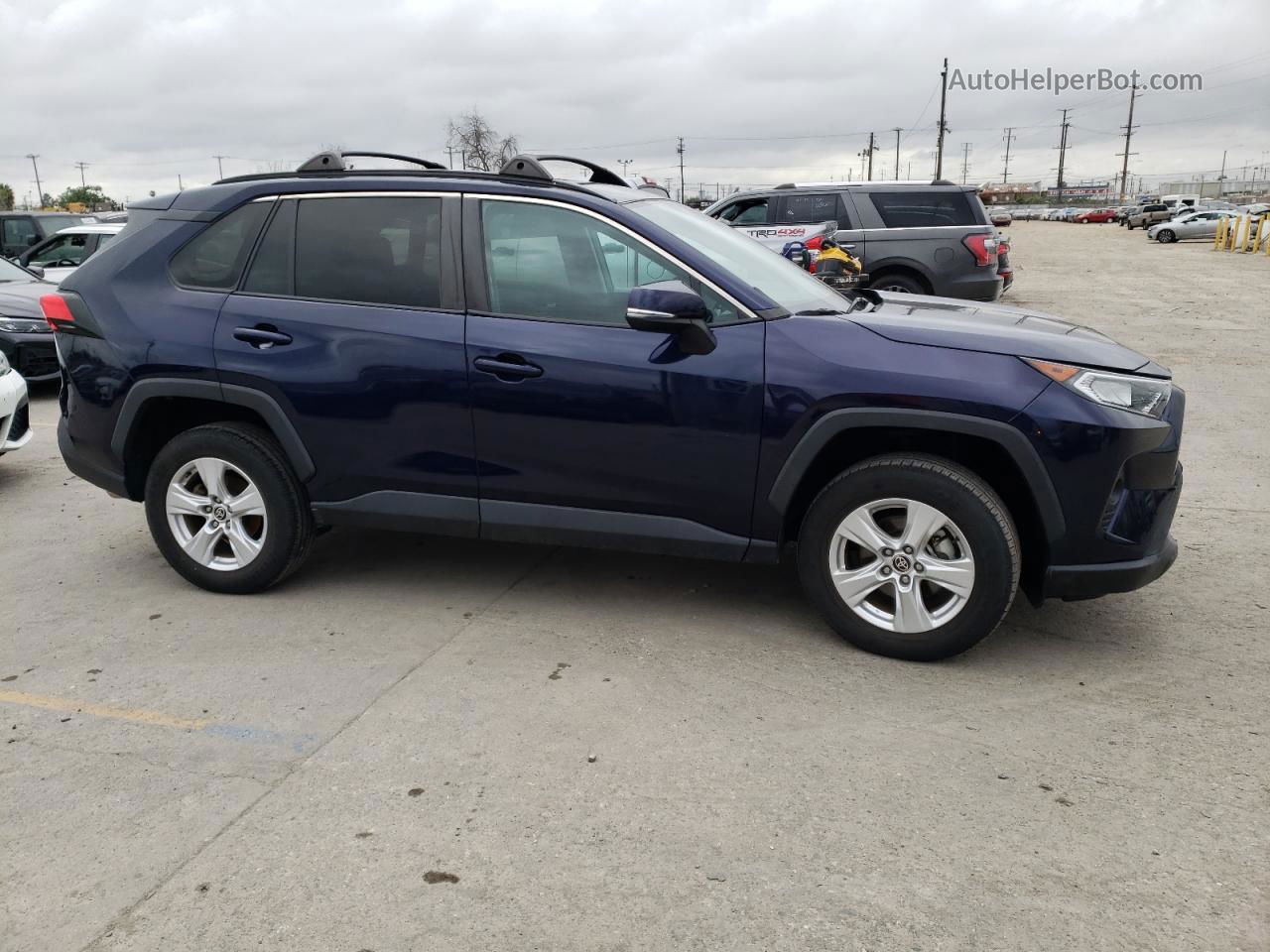 2021 Toyota Rav4 Xle Blue vin: 2T3W1RFV4MW134431