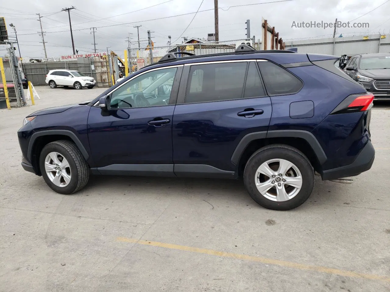 2021 Toyota Rav4 Xle Blue vin: 2T3W1RFV4MW134431