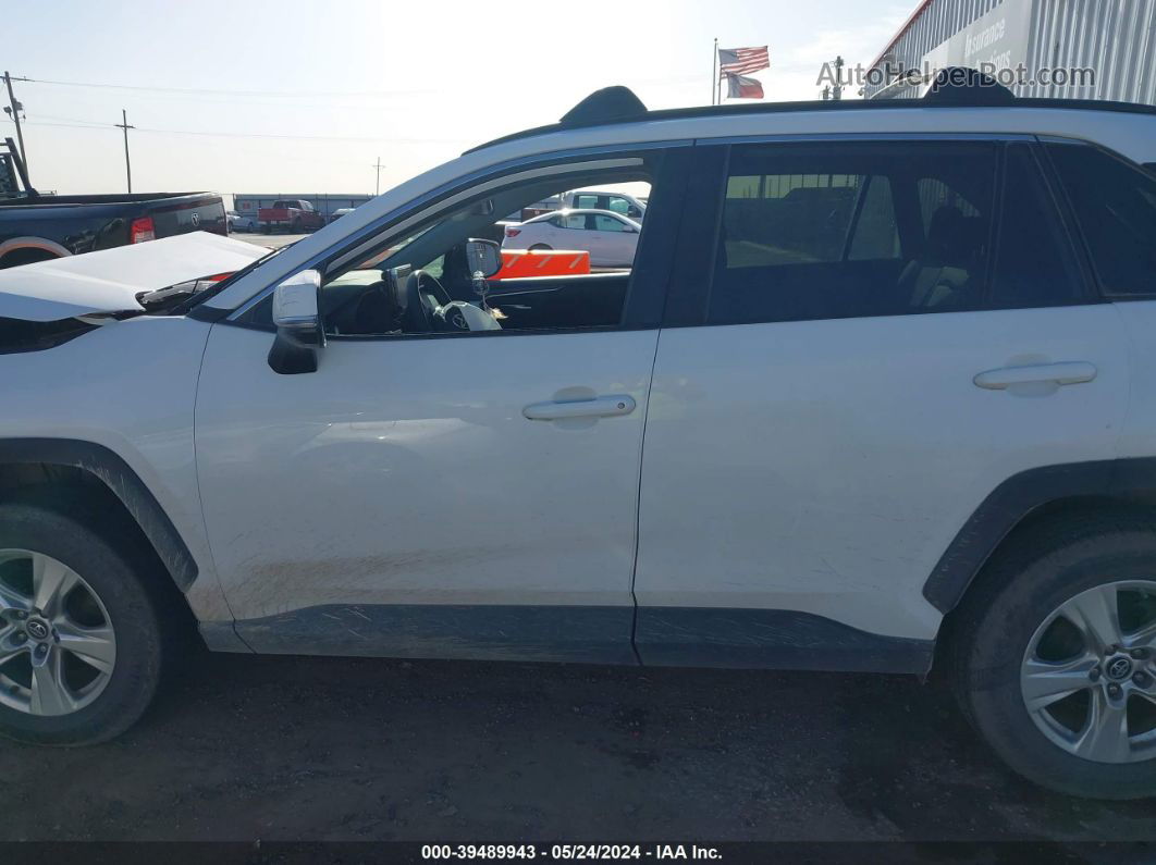 2019 Toyota Rav4 Xle White vin: 2T3W1RFV5KW031791