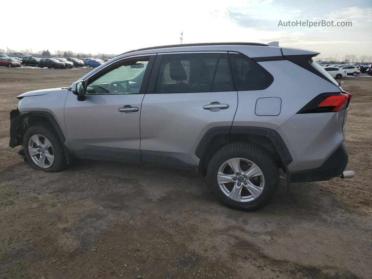 2020 Toyota Rav4 Xle Silver vin: 2T3W1RFV5LW063206