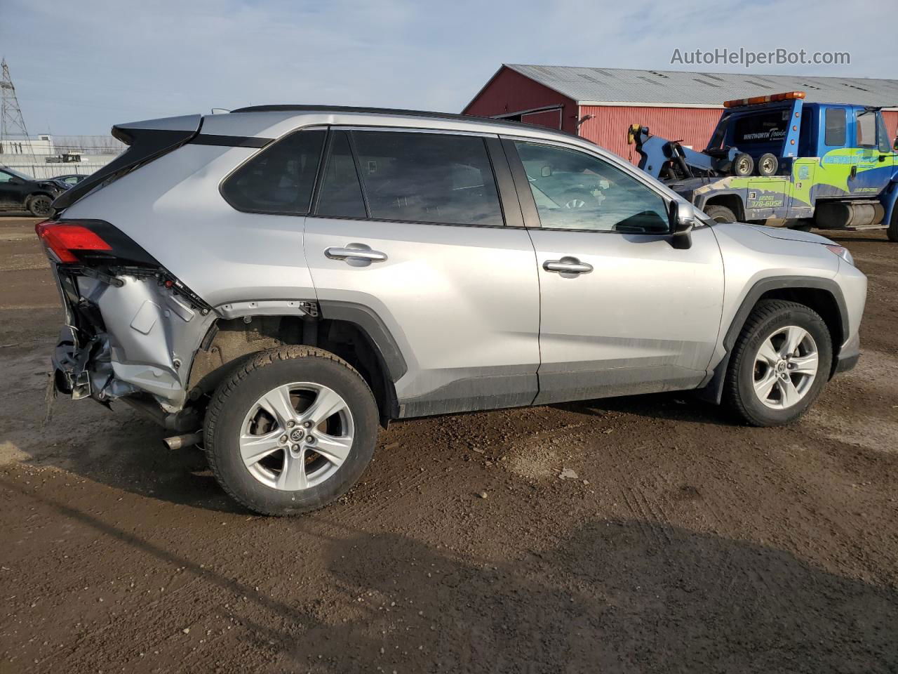 2020 Toyota Rav4 Xle Silver vin: 2T3W1RFV5LW063206