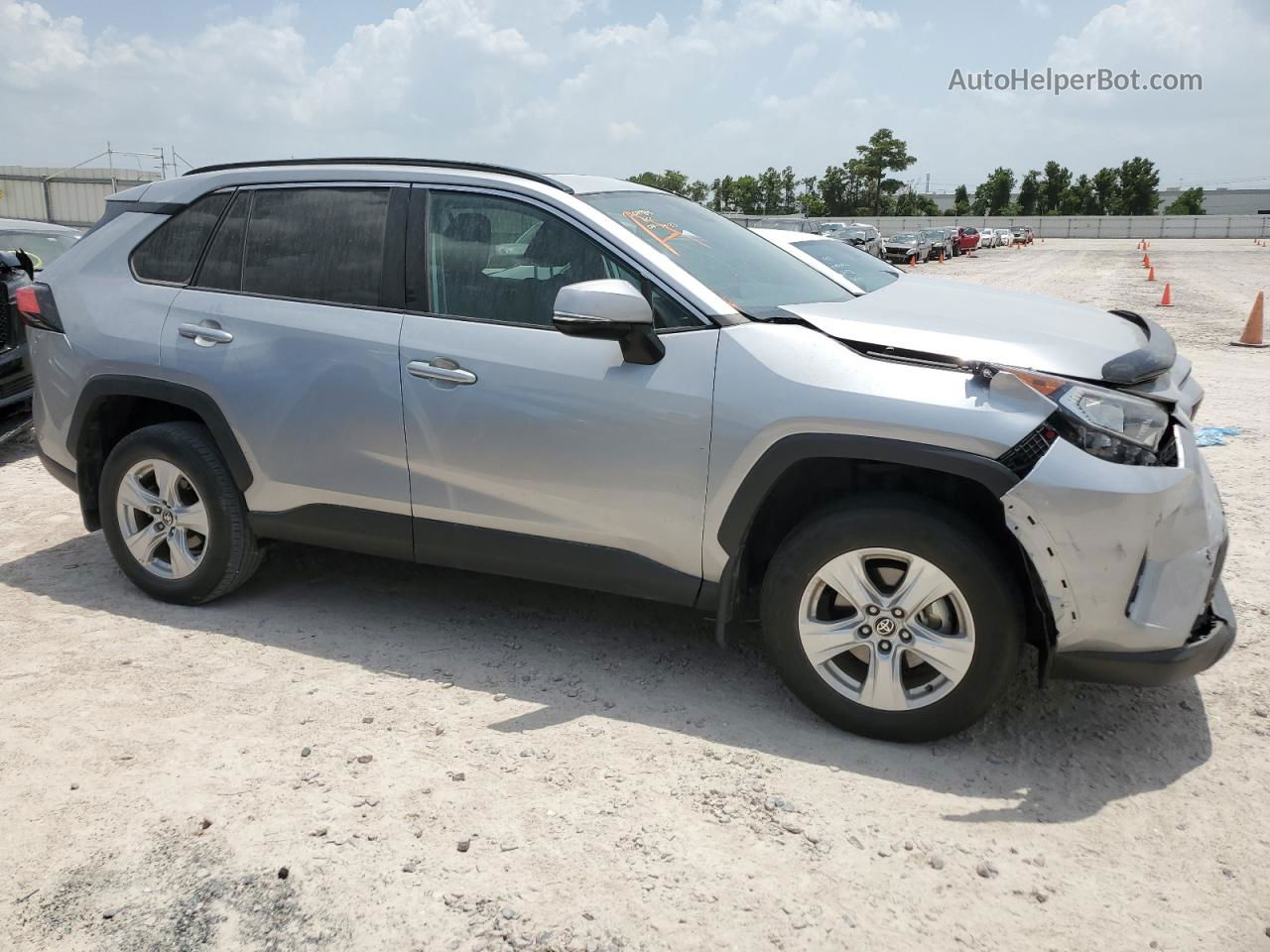 2021 Toyota Rav4 Xle Gray vin: 2T3W1RFV5MC136691