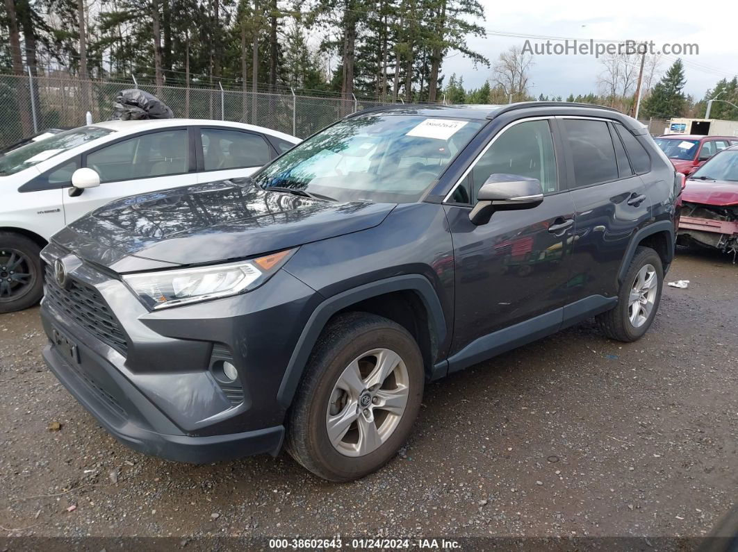 2019 Toyota Rav4 Xle Gray vin: 2T3W1RFV6KW012313