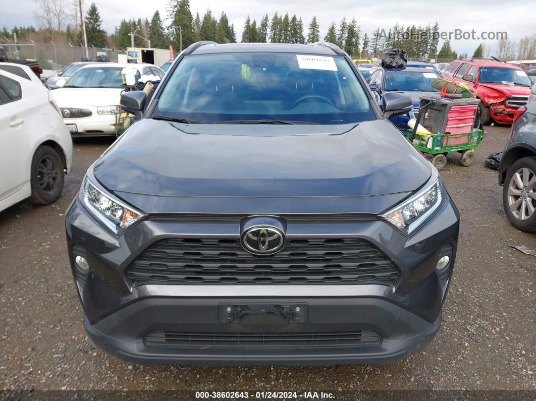 2019 Toyota Rav4 Xle Gray vin: 2T3W1RFV6KW012313