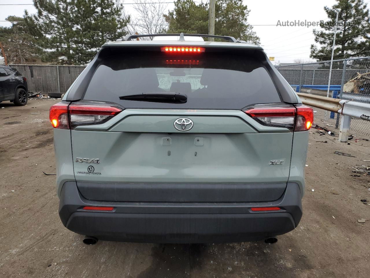 2019 Toyota Rav4 Xle Gray vin: 2T3W1RFV6KW019522