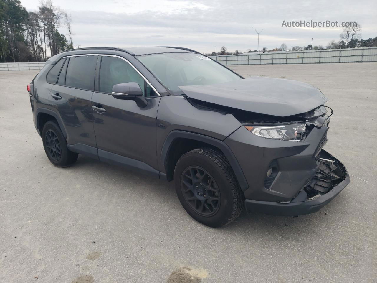 2020 Toyota Rav4 Xle Серый vin: 2T3W1RFV6LC078301