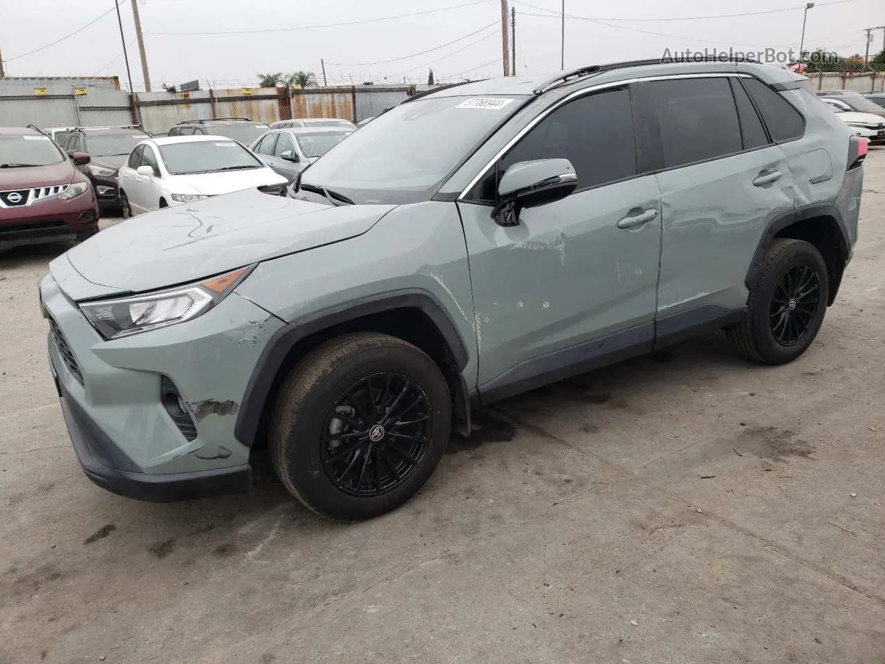 2020 Toyota Rav4 Xle Green vin: 2T3W1RFV6LW071198