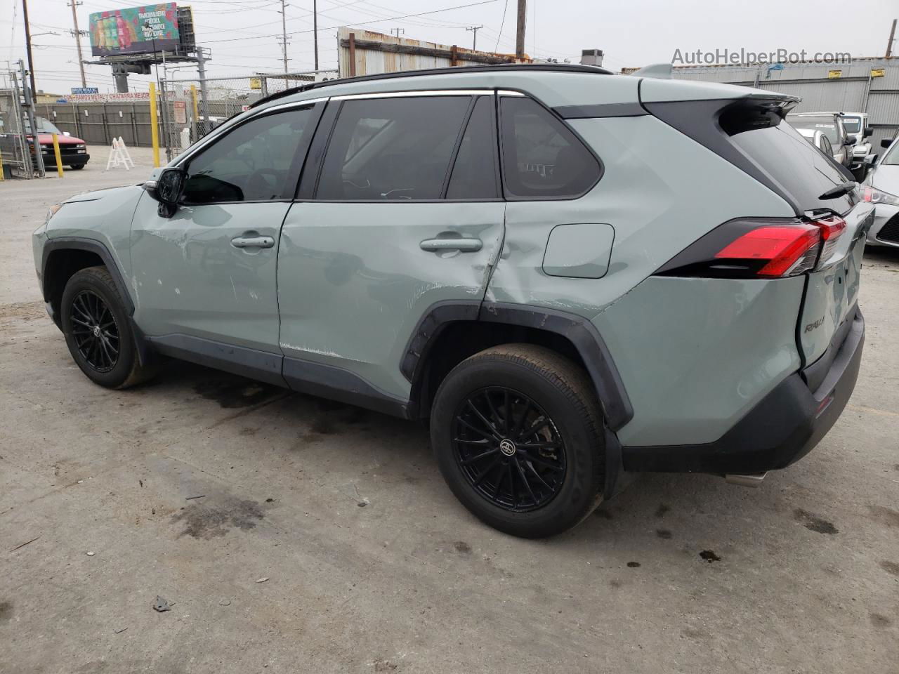 2020 Toyota Rav4 Xle Зеленый vin: 2T3W1RFV6LW071198