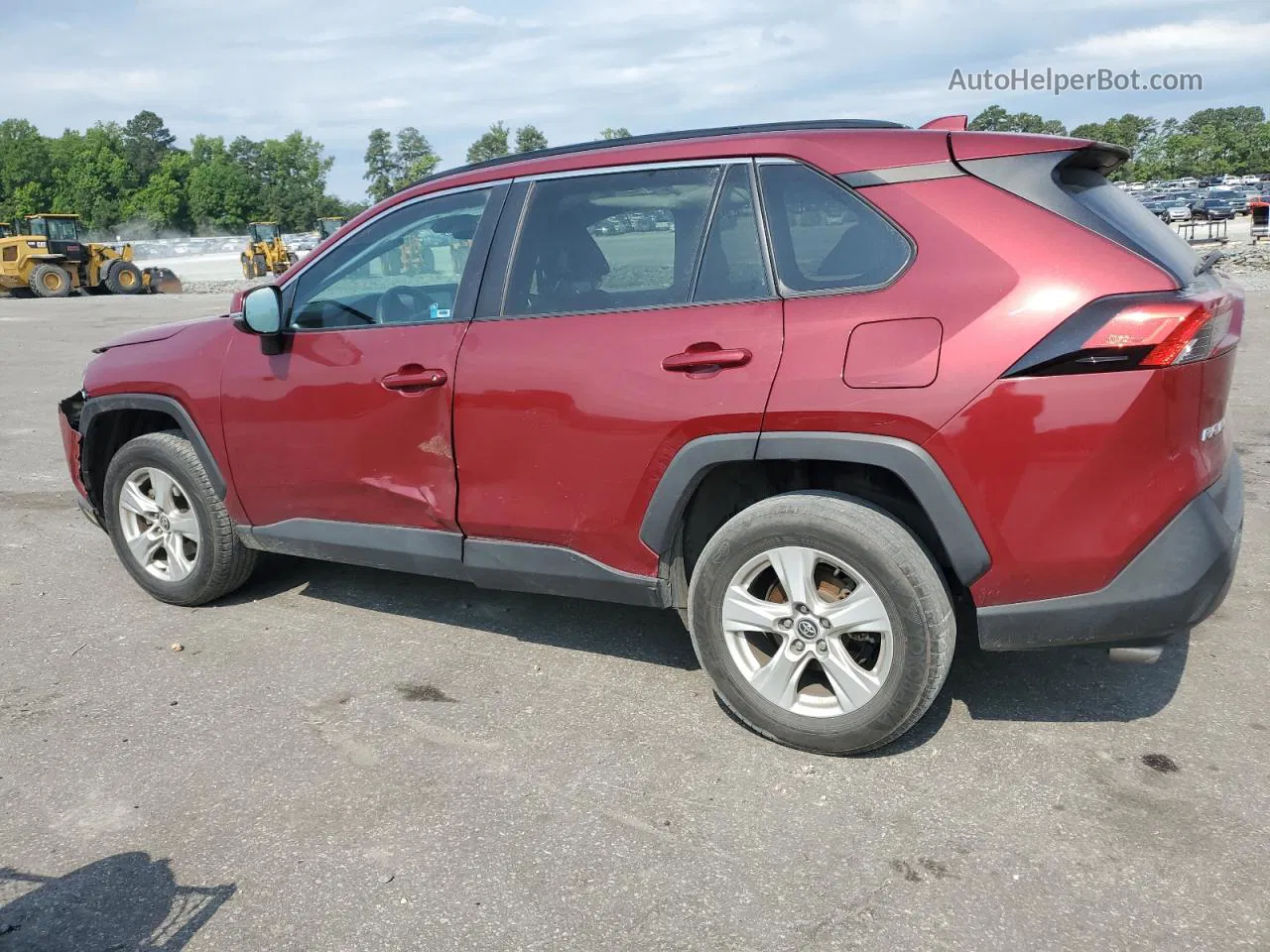 2020 Toyota Rav4 Xle Бордовый vin: 2T3W1RFV6LW099874