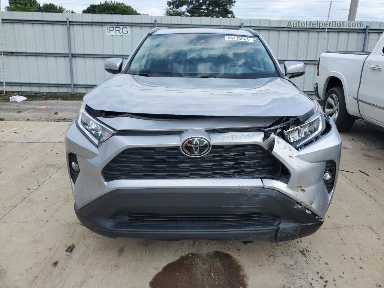 2021 Toyota Rav4 Xle Silver vin: 2T3W1RFV6MC122458