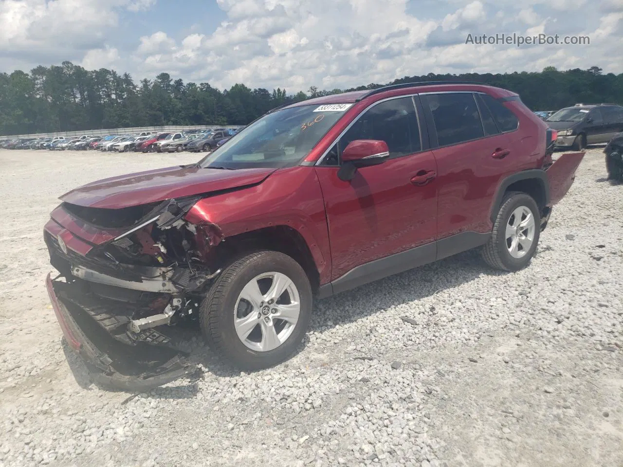 2021 Toyota Rav4 Xle Red vin: 2T3W1RFV6MW104671