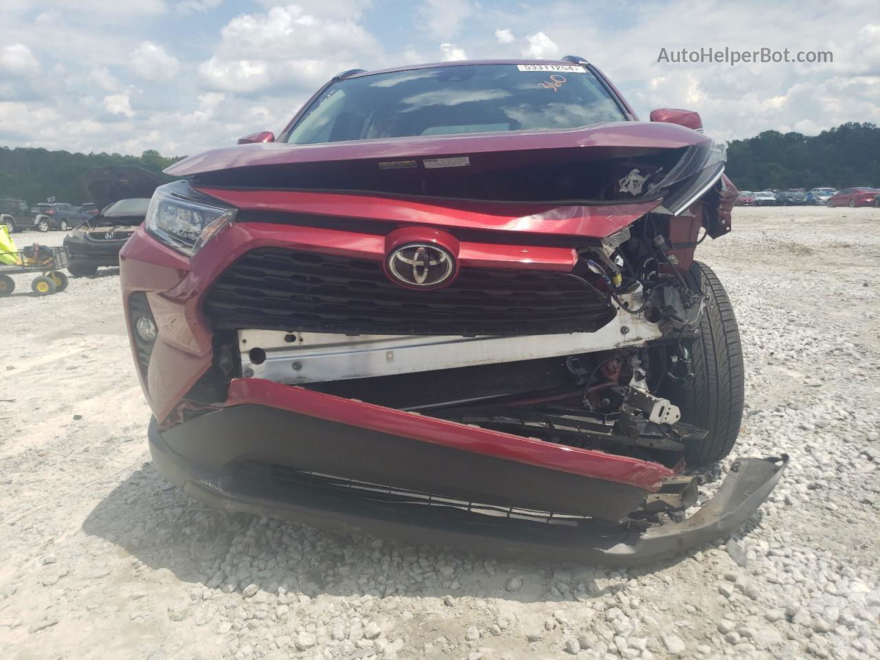 2021 Toyota Rav4 Xle Red vin: 2T3W1RFV6MW104671