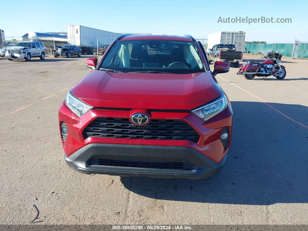 2021 Toyota Rav4 Xle Maroon vin: 2T3W1RFV6MW177846