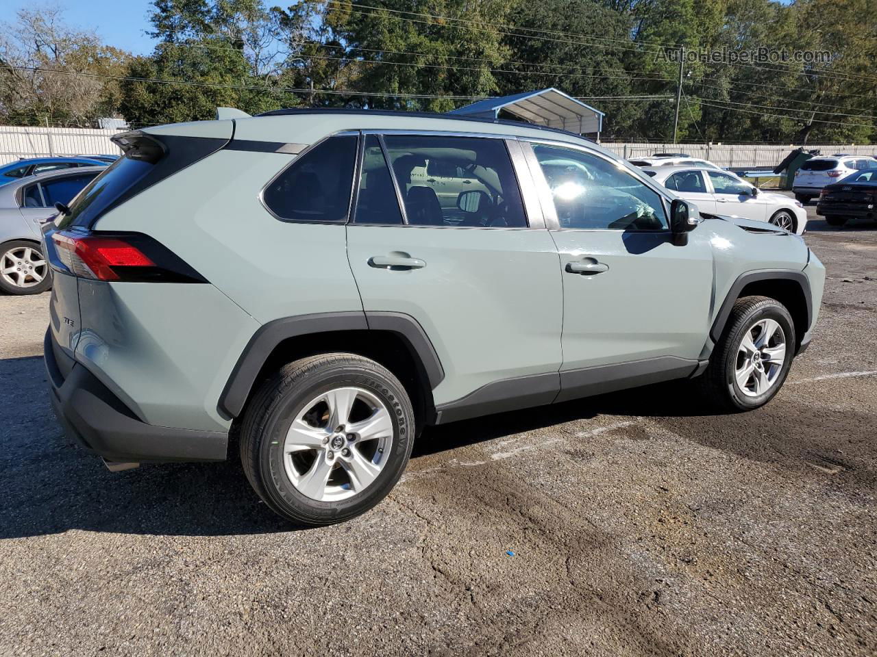 2019 Toyota Rav4 Xle Gray vin: 2T3W1RFV7KW002454