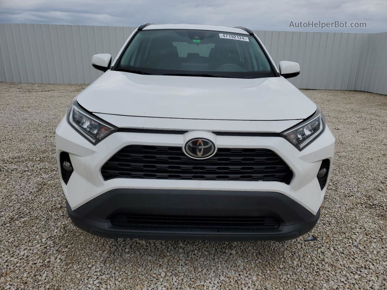 2021 Toyota Rav4 Xle Белый vin: 2T3W1RFV7MC097814