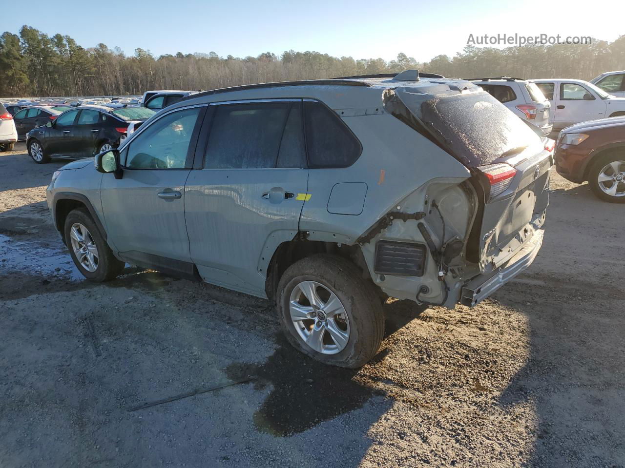 2021 Toyota Rav4 Xle Gray vin: 2T3W1RFV7MW171747