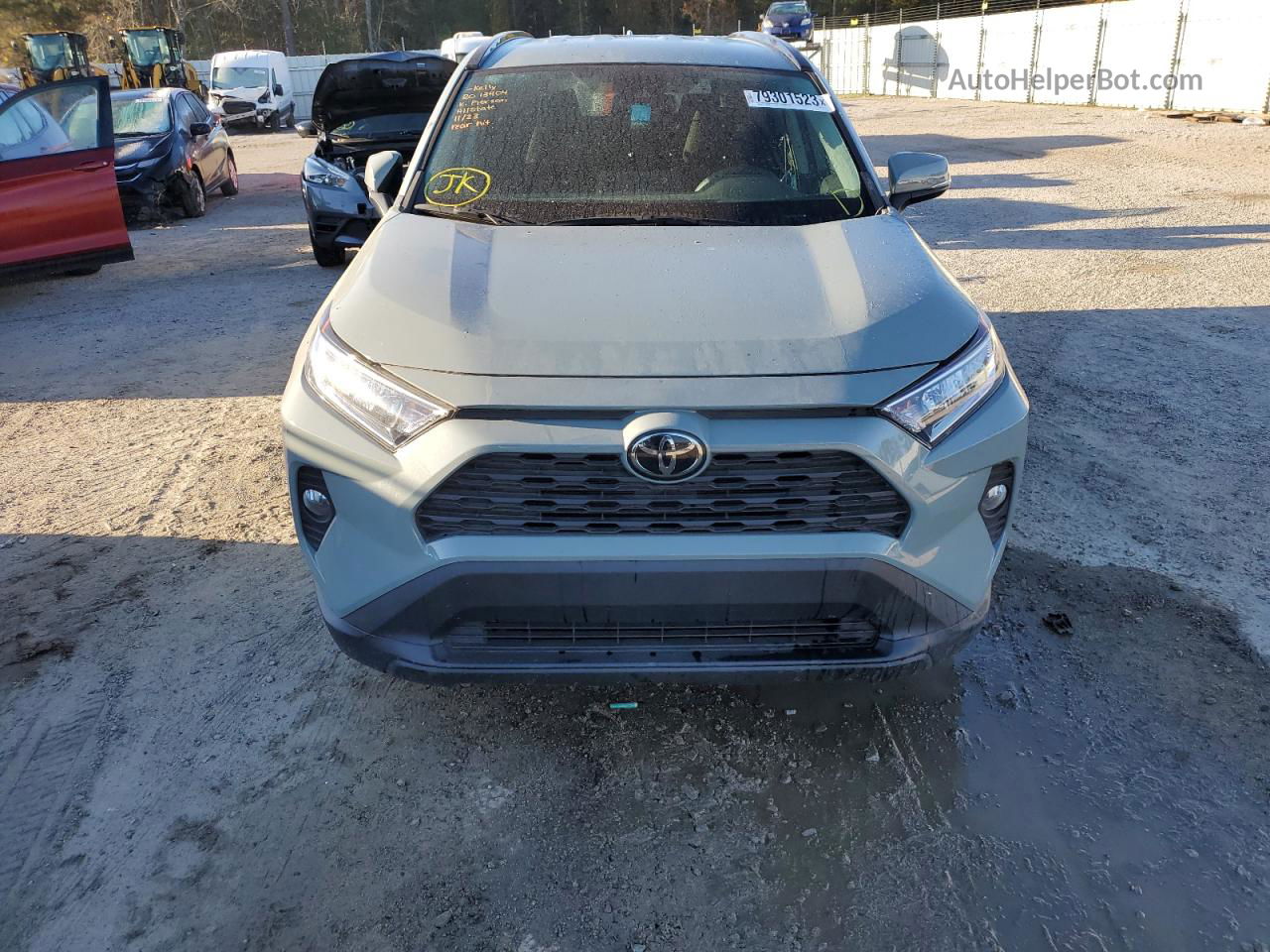 2021 Toyota Rav4 Xle Gray vin: 2T3W1RFV7MW171747