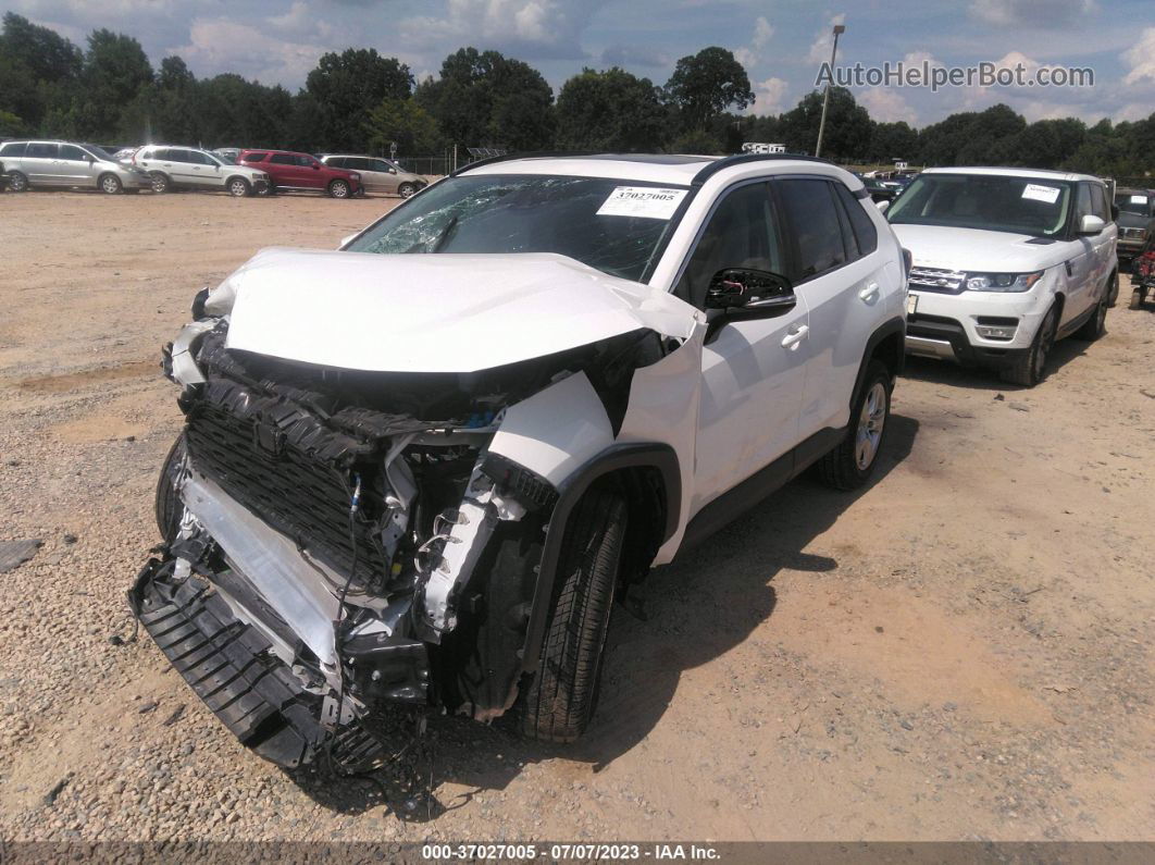 2019 Toyota Rav4 Xle White vin: 2T3W1RFV8KC032192