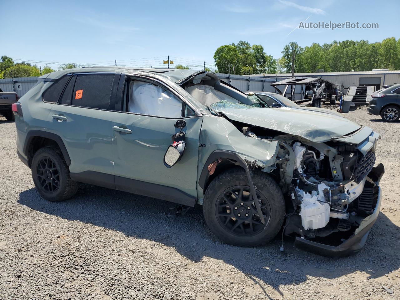 2021 Toyota Rav4 Xle Green vin: 2T3W1RFV8MW174155