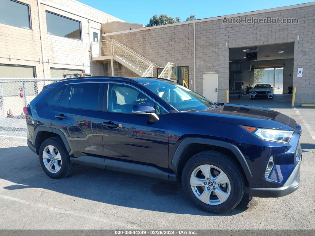 2019 Toyota Rav4 Xle Blue vin: 2T3W1RFV9KC013795