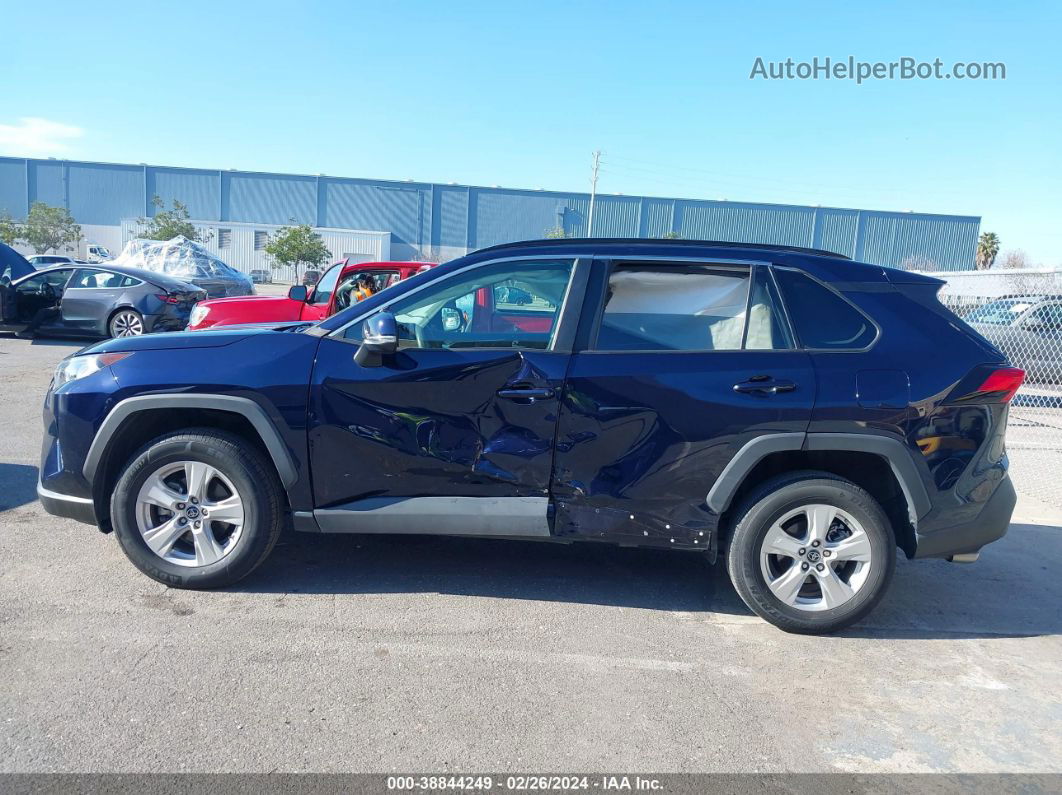 2019 Toyota Rav4 Xle Blue vin: 2T3W1RFV9KC013795