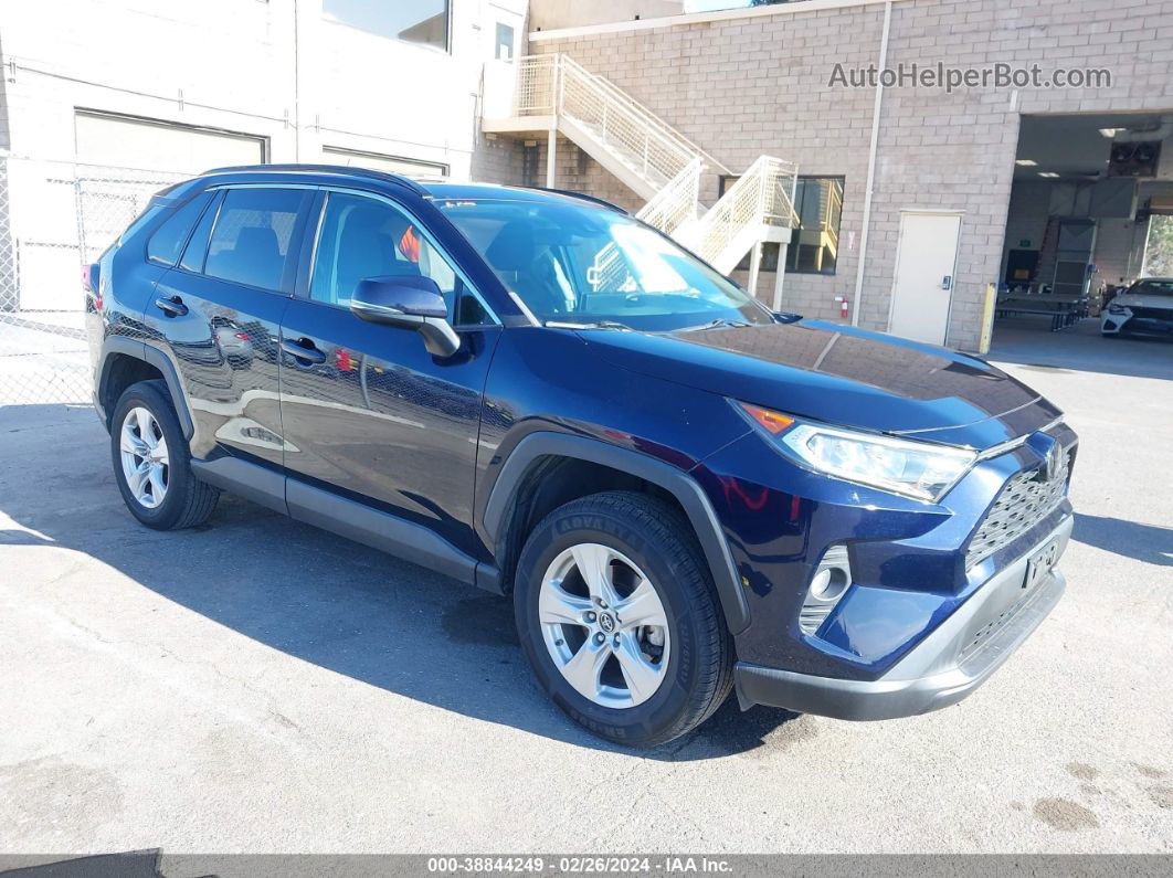 2019 Toyota Rav4 Xle Blue vin: 2T3W1RFV9KC013795