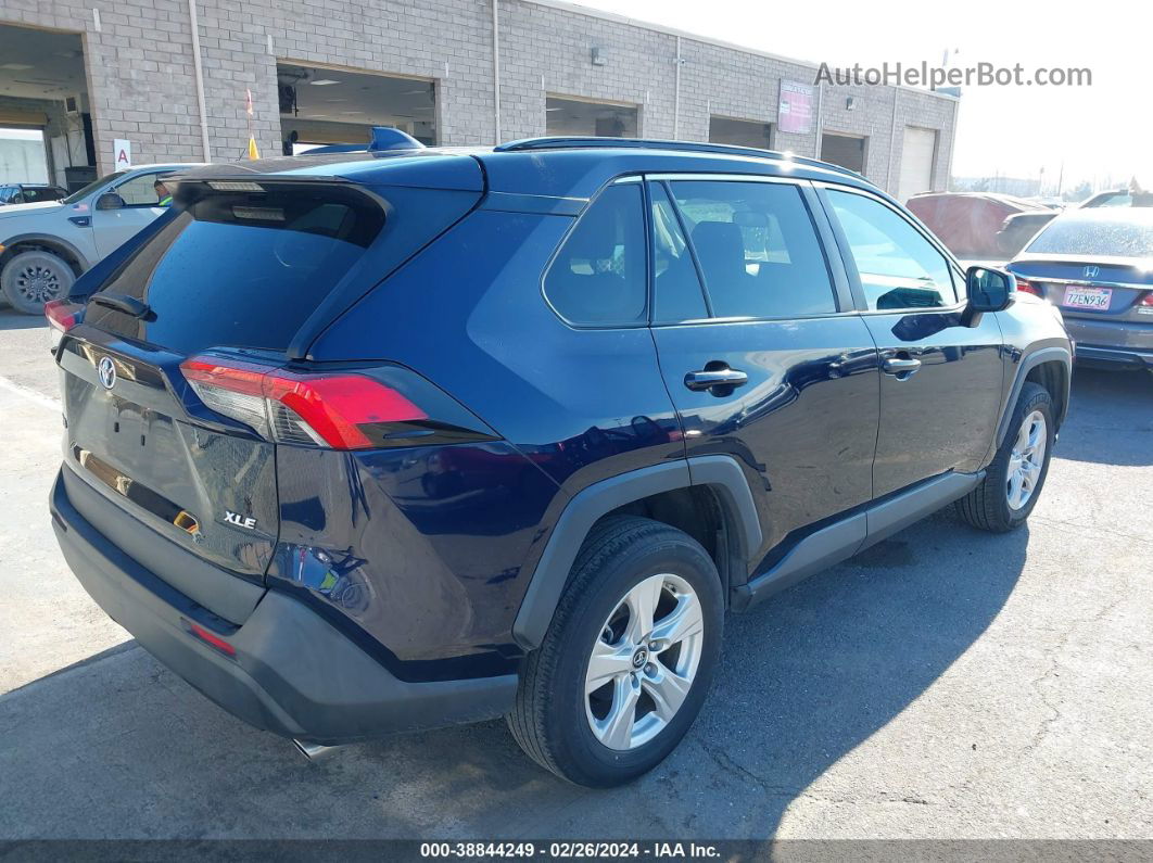 2019 Toyota Rav4 Xle Blue vin: 2T3W1RFV9KC013795