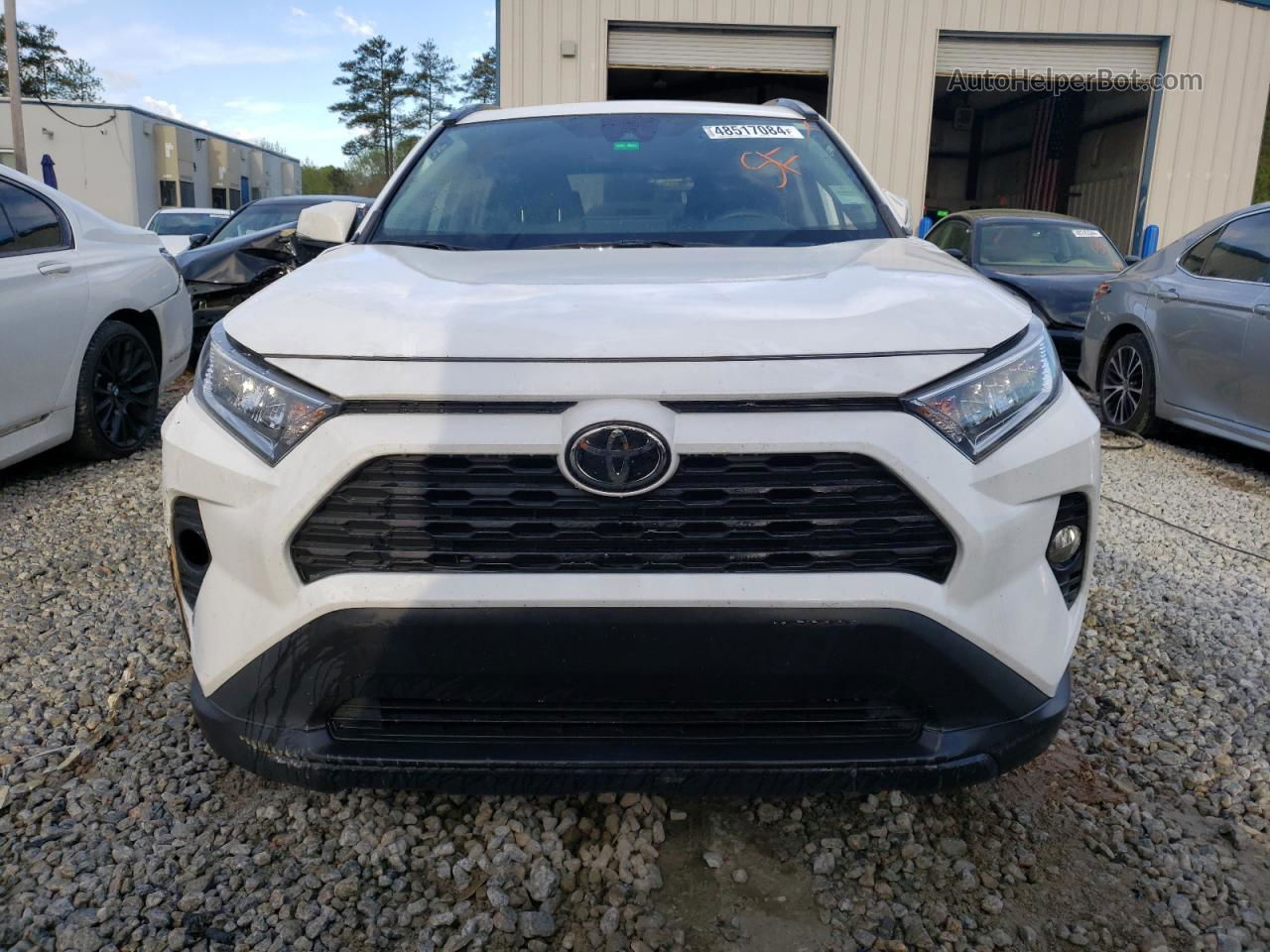 2019 Toyota Rav4 Xle Белый vin: 2T3W1RFVXKC009271