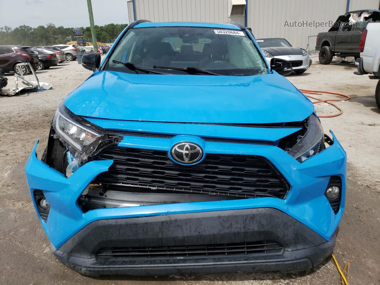 2019 Toyota Rav4 Xle Turquoise vin: 2T3W1RFVXKW005252