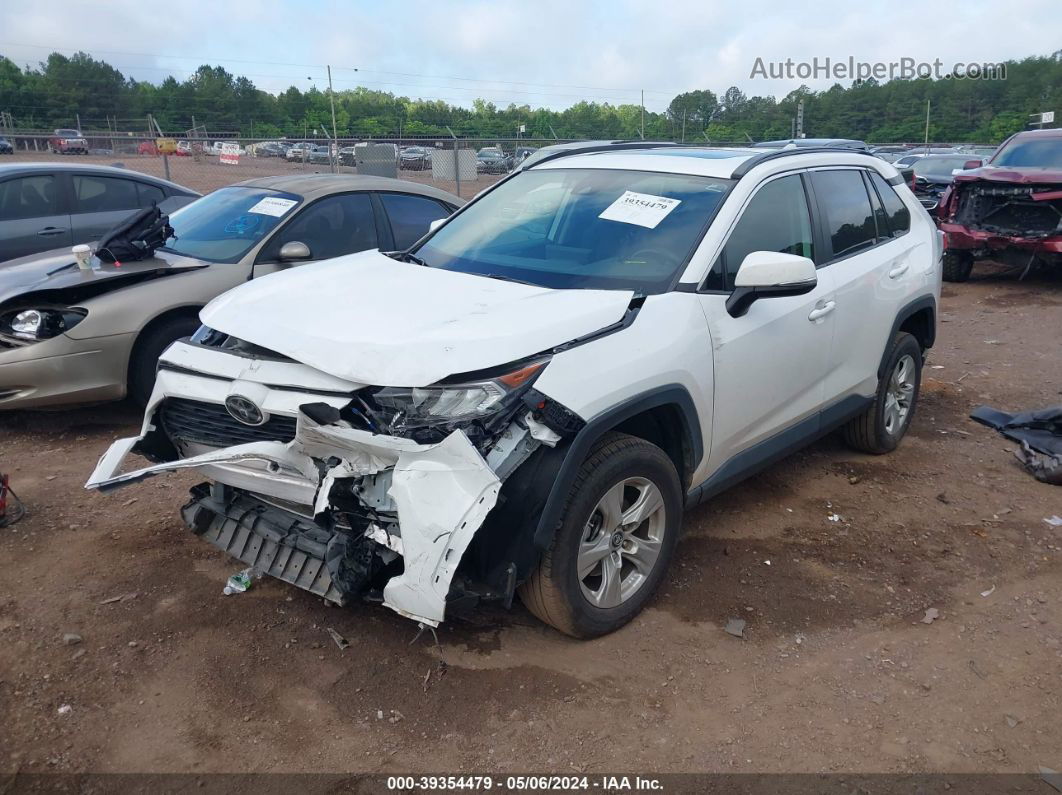 2019 Toyota Rav4 Xle White vin: 2T3W1RFVXKW009804