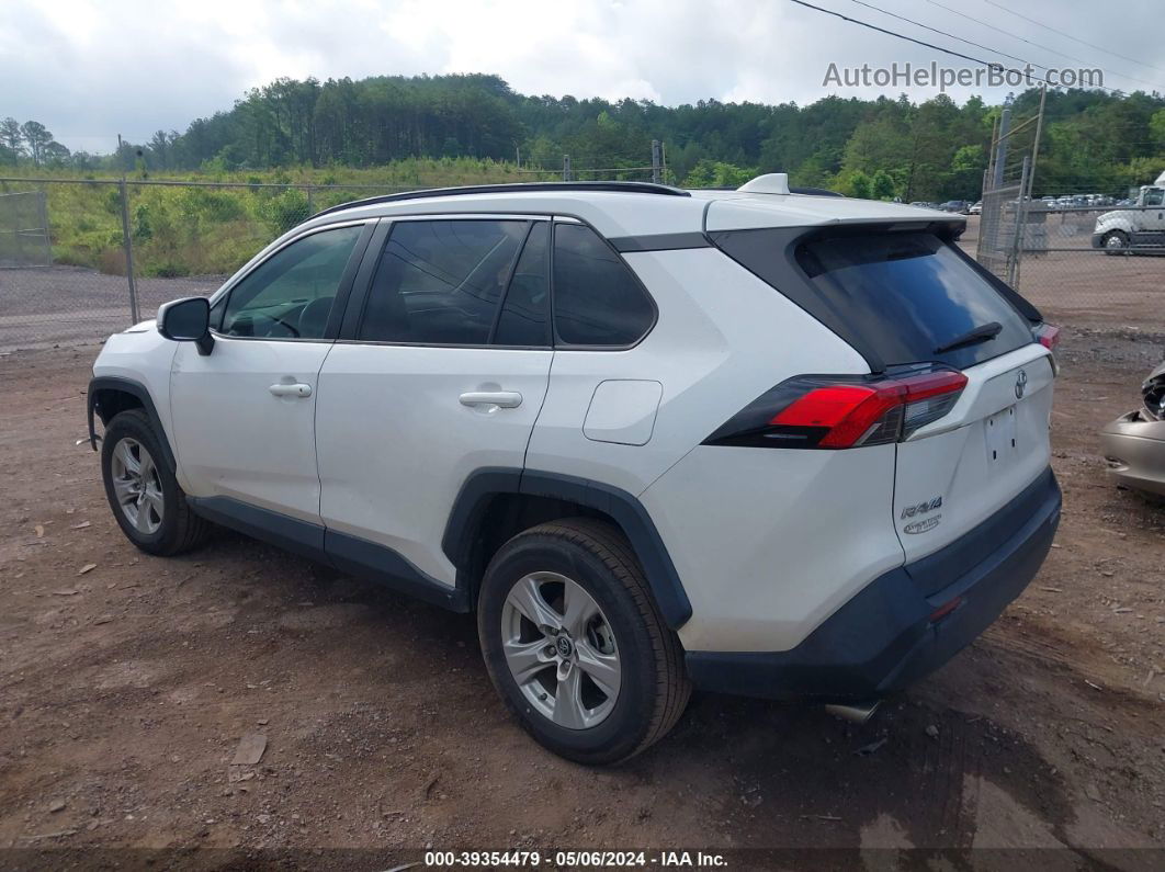 2019 Toyota Rav4 Xle White vin: 2T3W1RFVXKW009804