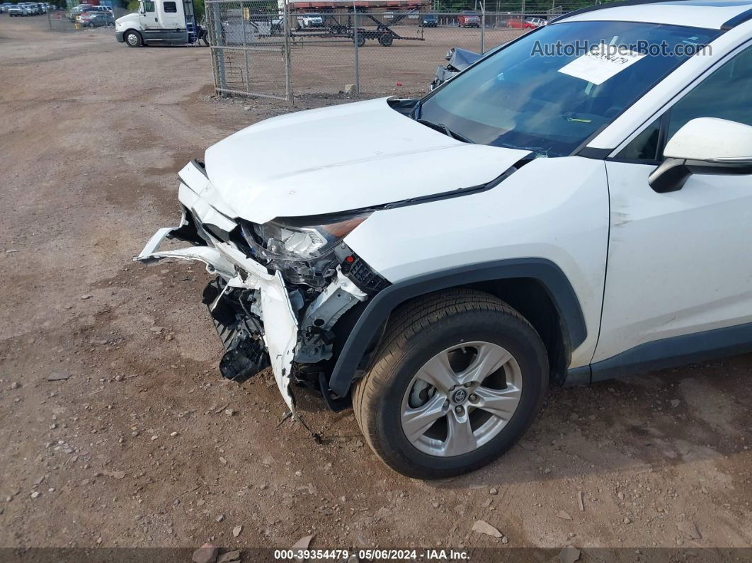 2019 Toyota Rav4 Xle White vin: 2T3W1RFVXKW009804