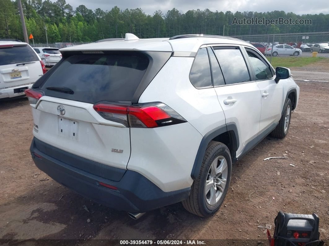 2019 Toyota Rav4 Xle White vin: 2T3W1RFVXKW009804