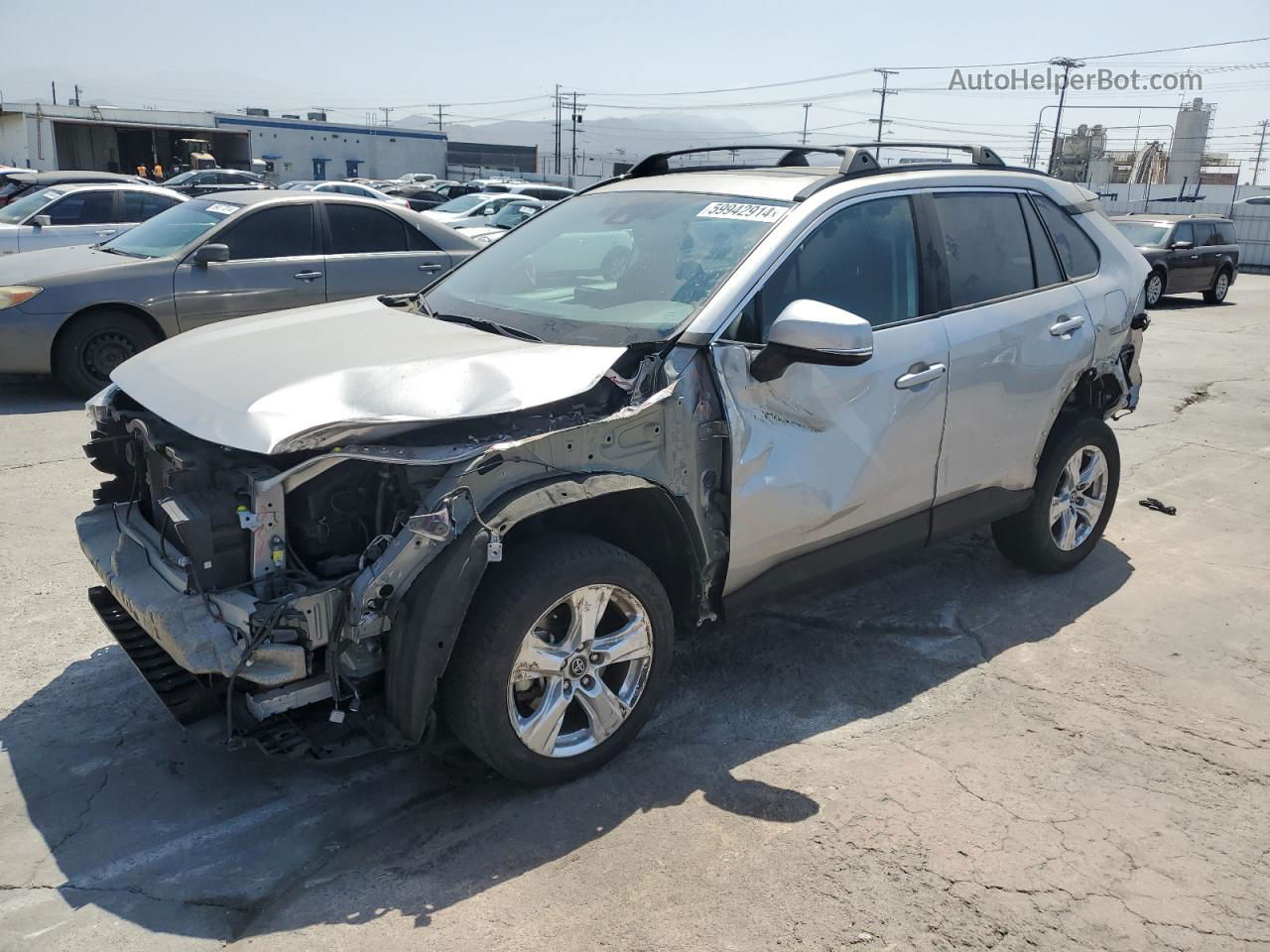 2021 Toyota Rav4 Xle Gray vin: 2T3W1RFVXMC090212