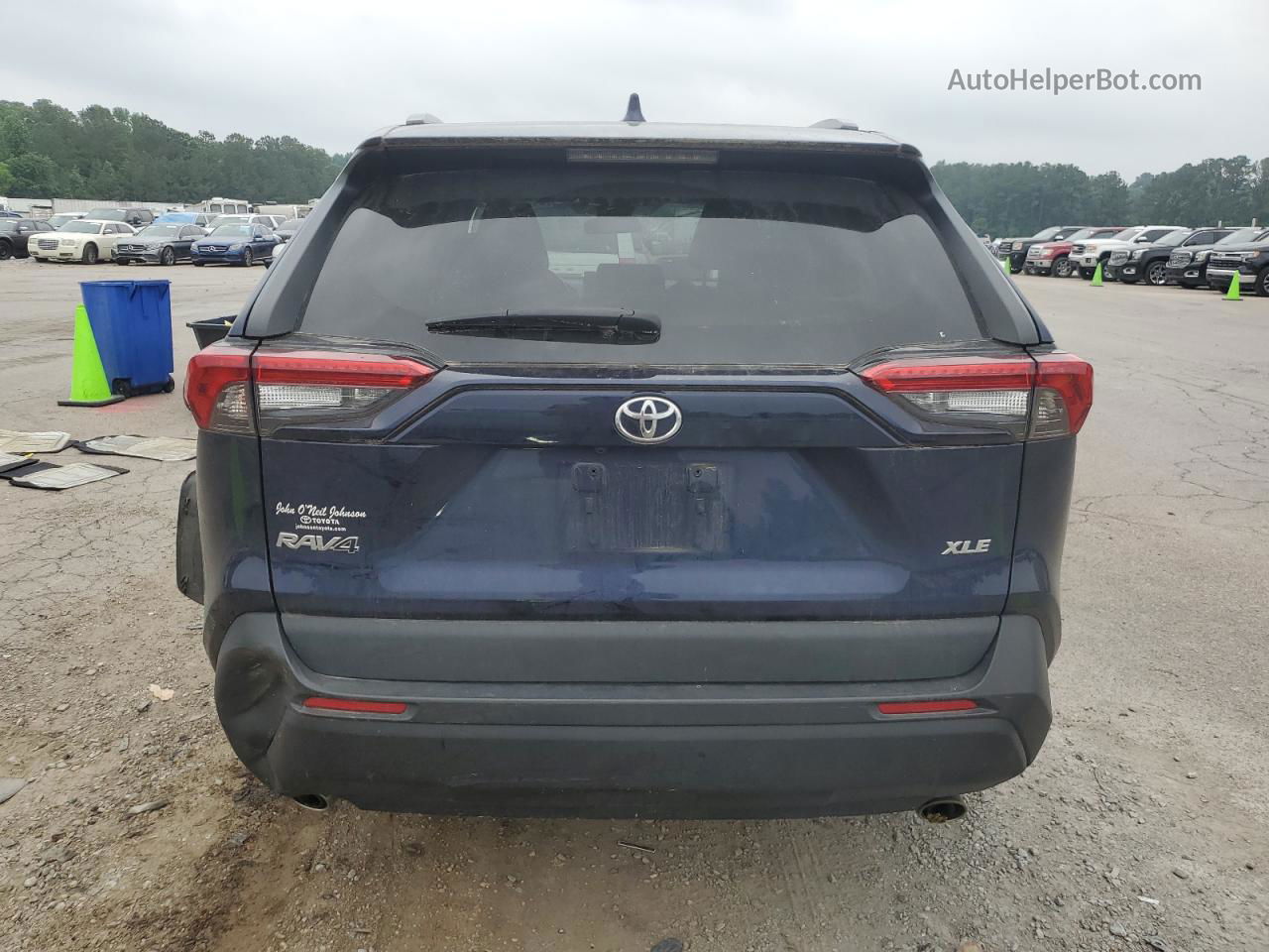 2021 Toyota Rav4 Xle Blue vin: 2T3W1RFVXMW128889