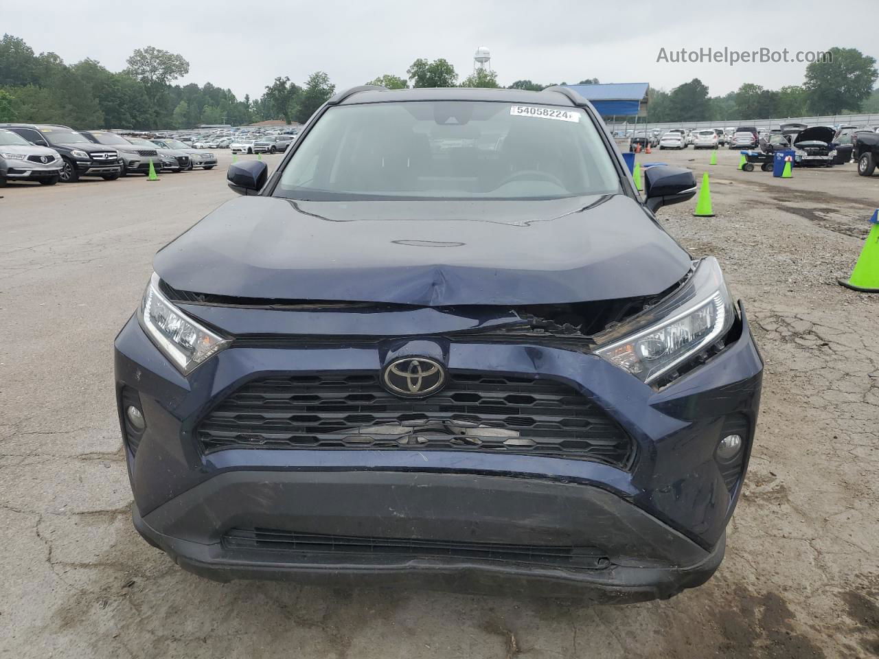 2021 Toyota Rav4 Xle Blue vin: 2T3W1RFVXMW128889