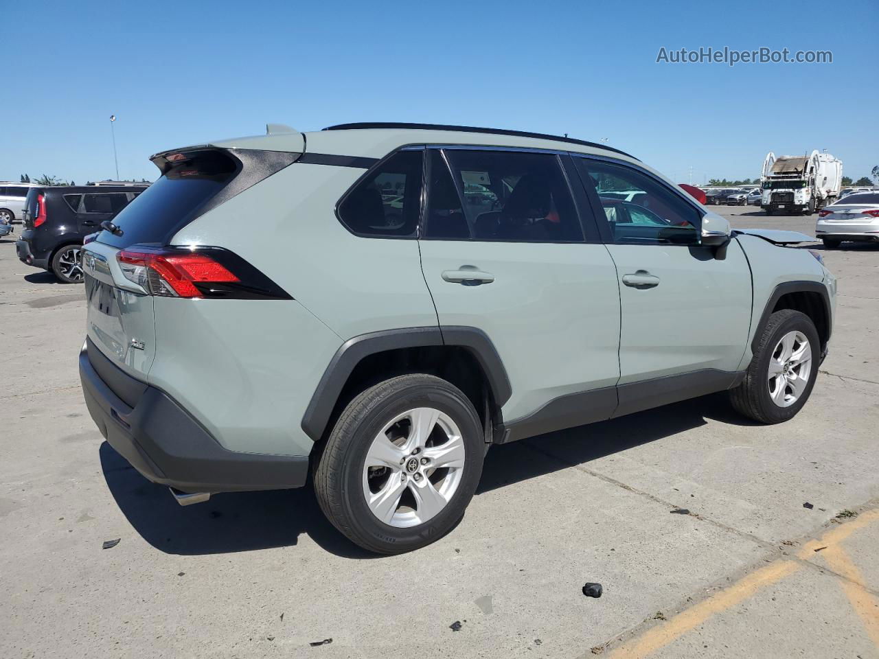 2021 Toyota Rav4 Xle Green vin: 2T3W1RFVXMW168714