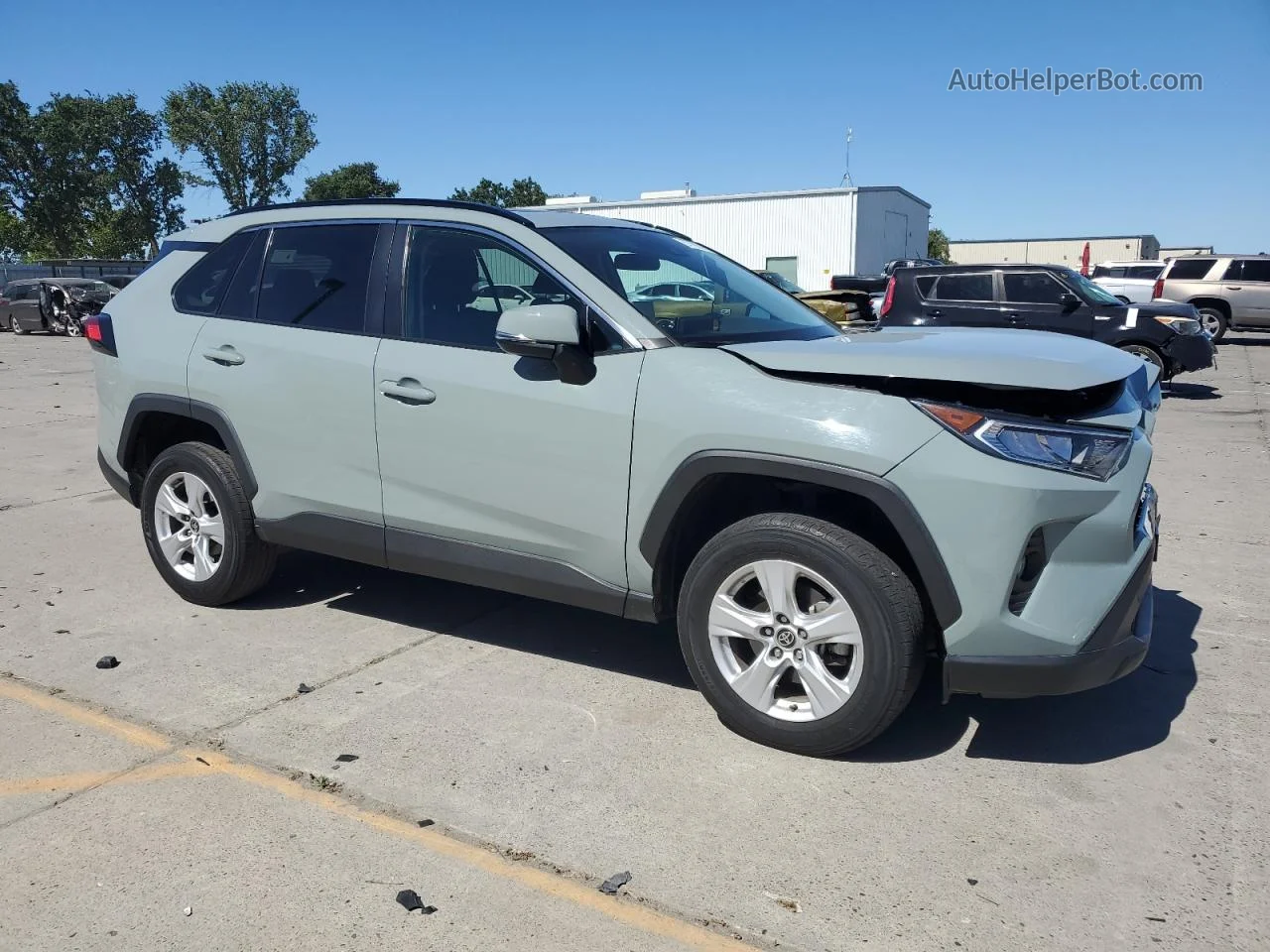 2021 Toyota Rav4 Xle Green vin: 2T3W1RFVXMW168714