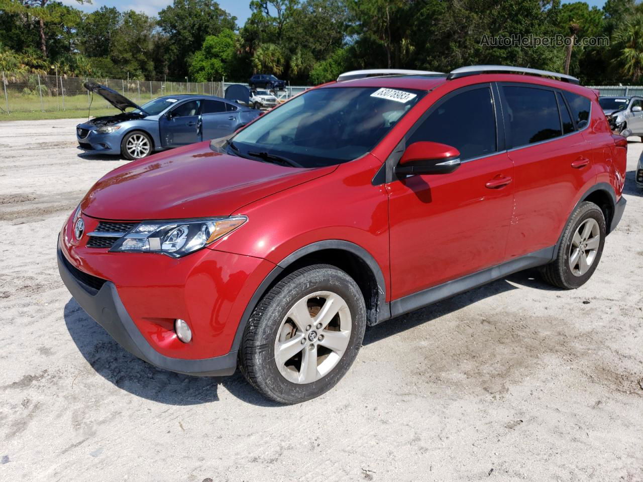 2015 Toyota Rav4 Xle Red vin: 2T3WFREV0FW185317